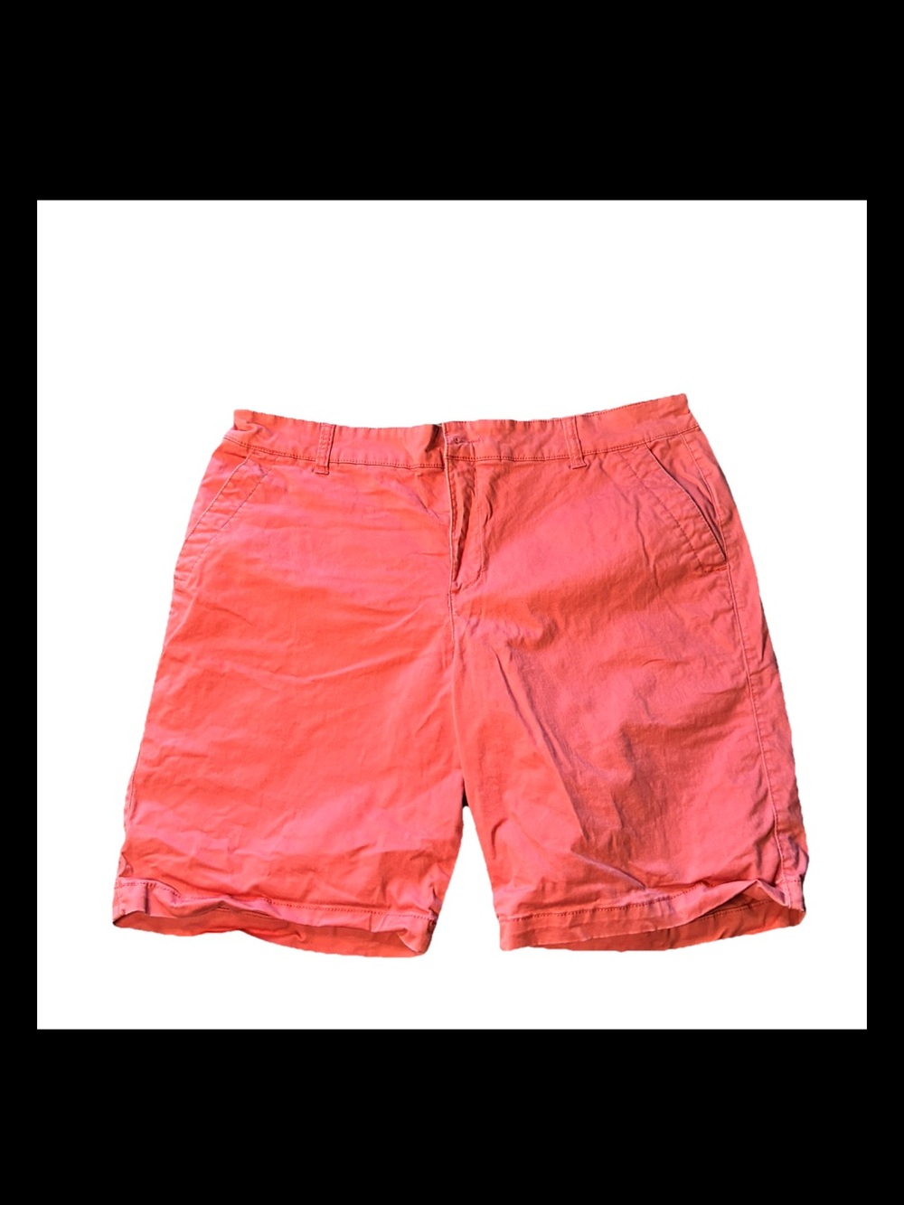 Gap Coral Pink Women’s Bermuda Short Size 16 9” Short